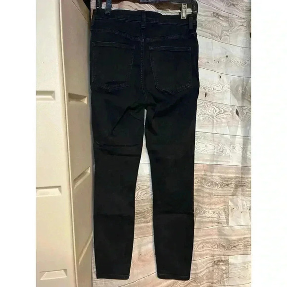 JCREW 9” HIGH RISE SKINNY JEANS SIZE 27 black - Picture 3 of 7